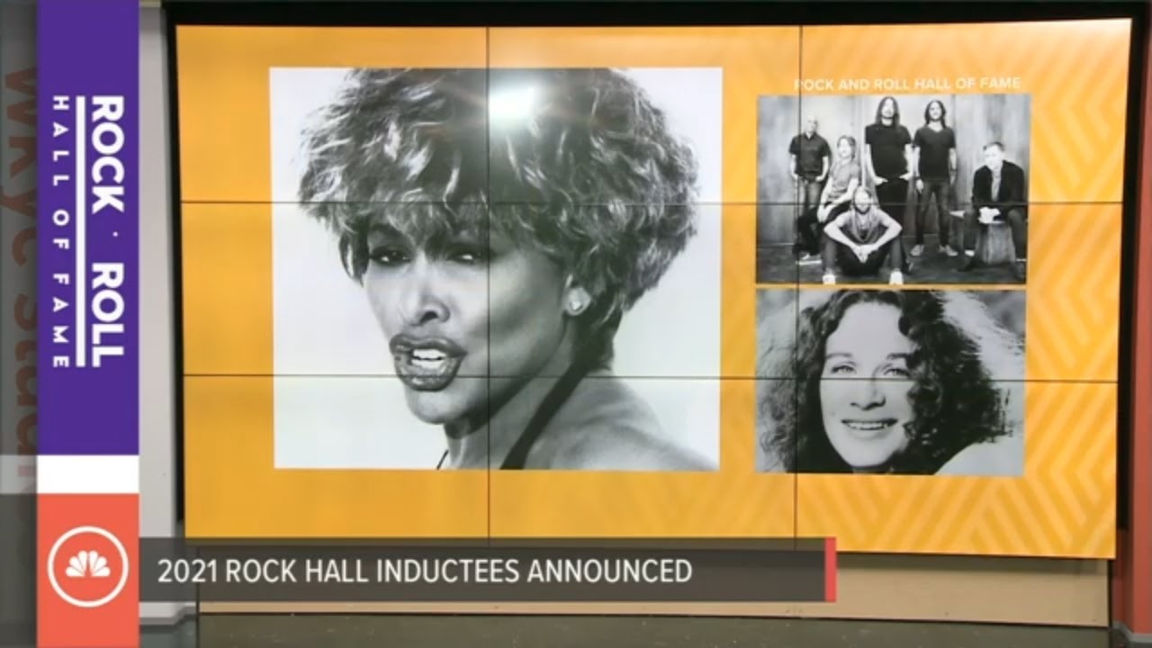 Who are the 2021 inductees to The Rock and Roll Hall of Fame? We have
