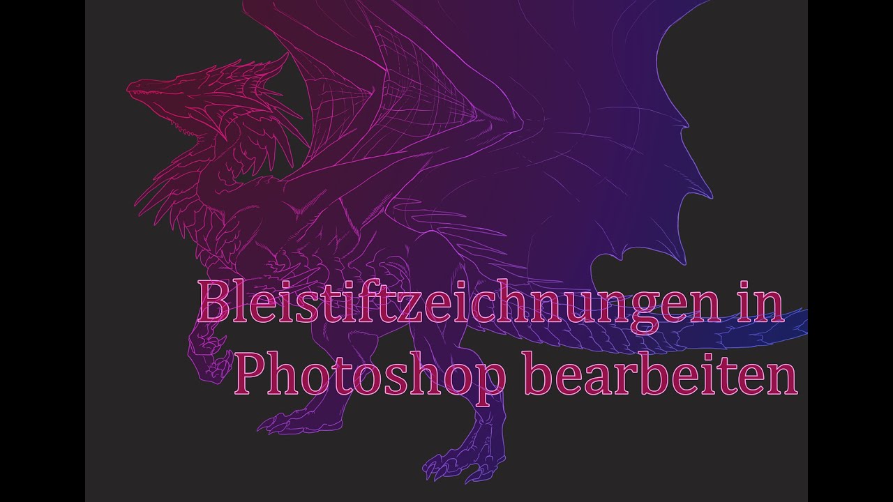 Tutorial: Bleistiftzeichnungen in Photoshop bearbeiten