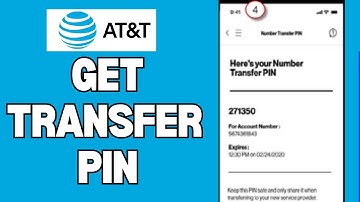 How To Get Transfer Pin From Att 2025 | Get Transfer Pin From AT&t