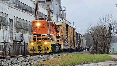 Two Days Before Thanksgiving: Indiana & Ohio Railway Local Switching Lancaster, Ohio 11/25/25 