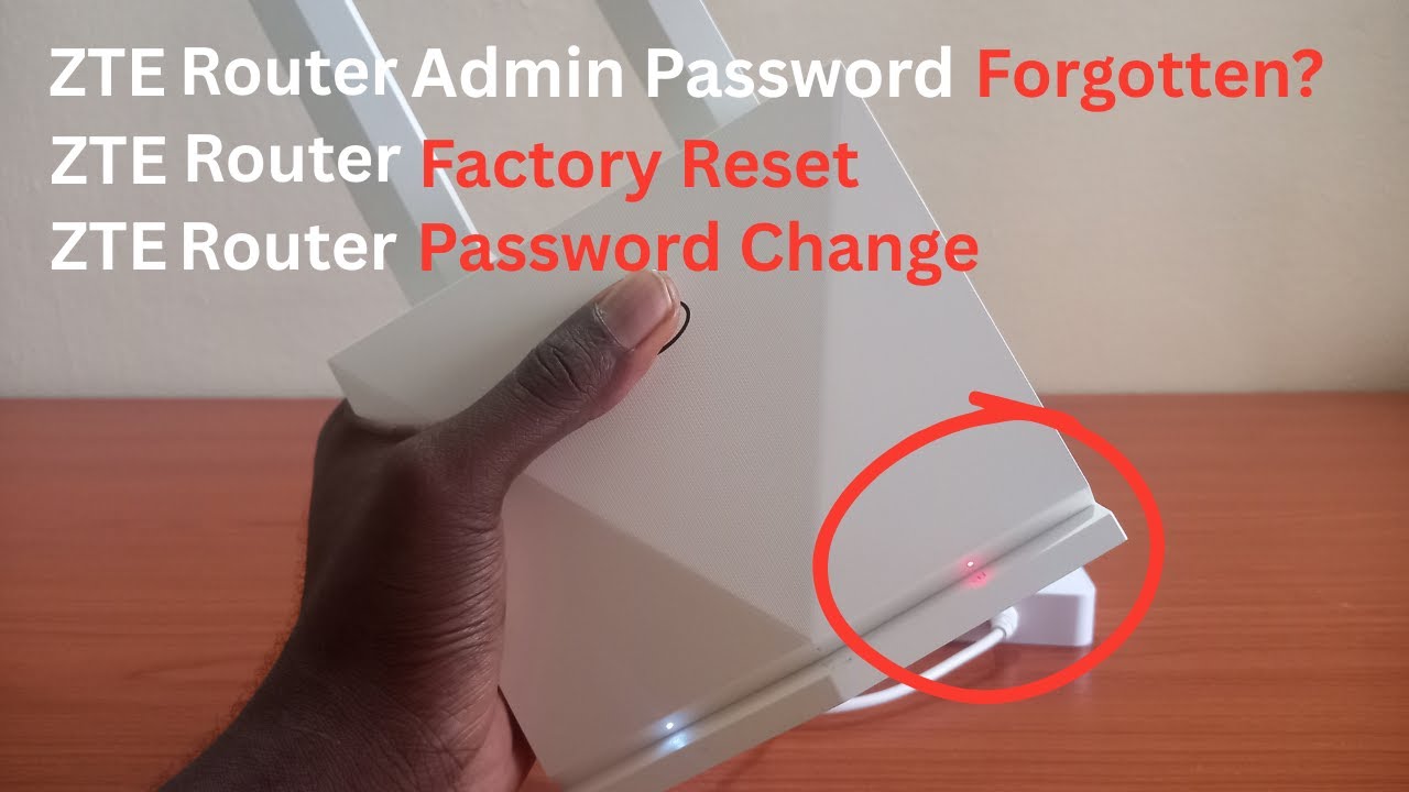 ZTE Router Password Change | ZTE Router Admin Password Forgot | ZTE ...