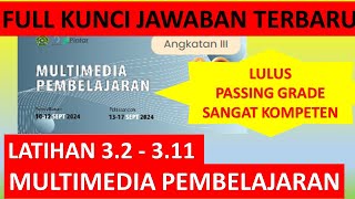 FULL KUNCI JAWABAN LATIHAN MULTIMEDIA PEMBELAJARAN PINTAR KEMENAG