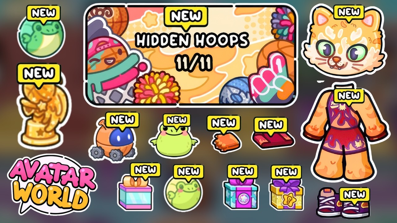 ⭐ ГОТОВО! ✅ ВСЕ СКРЫТЫЕ HOOPS (11/11) 🤩 СЕКРЕТЫ AVATAR WORLD