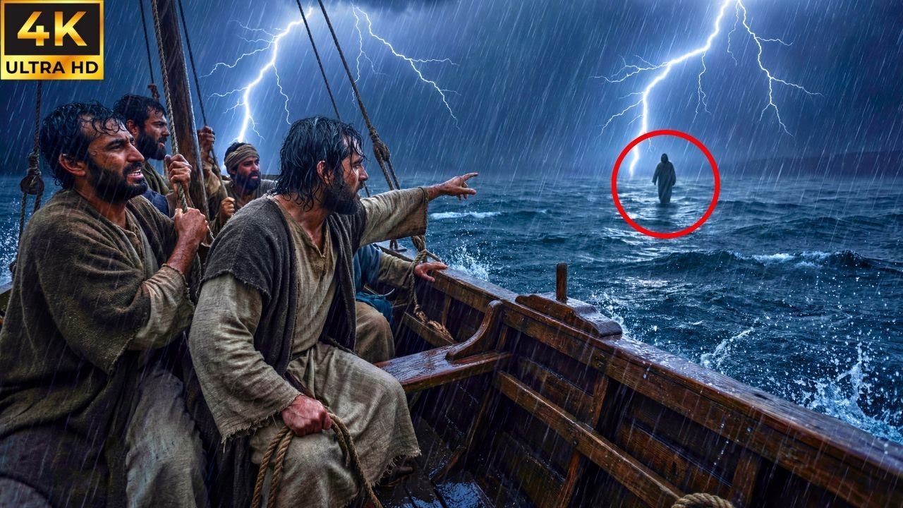 Com'è stato vedere Gesù camminare sul mare: Cosa videro realmente i discepoli?