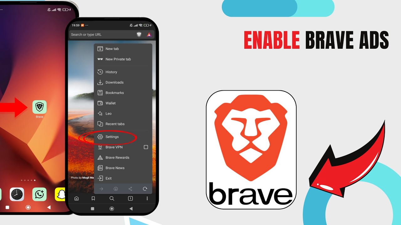 Enable Brave Ads On Brave. |Technologyglance