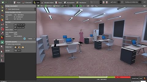 Energy performance related to light