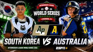 Australia vs South Korea | GAME HIGHLIGHTS | Intermediate League Baseball World Series 2026