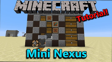 [Tutorial] Minecraft Mini Nexus Storage System