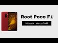 Root poco f1 without pc and twrp | root poco f1 without losing data