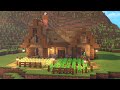 Minecraft: How To Build A Survival Farm House (Tutorial)