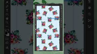 Seamless Tile Pattern - Photoshop in Seconds 🔥 #textile #designhacks #shorts
