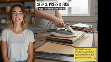 ✂️ Step-by-Step Fusing Guide DIY Plastic Bag Fabric