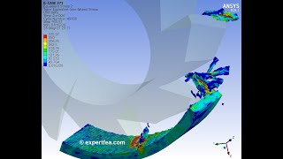 Machining simulation of annular milling a tube - ANSYS Workbench Explicit Dynamics