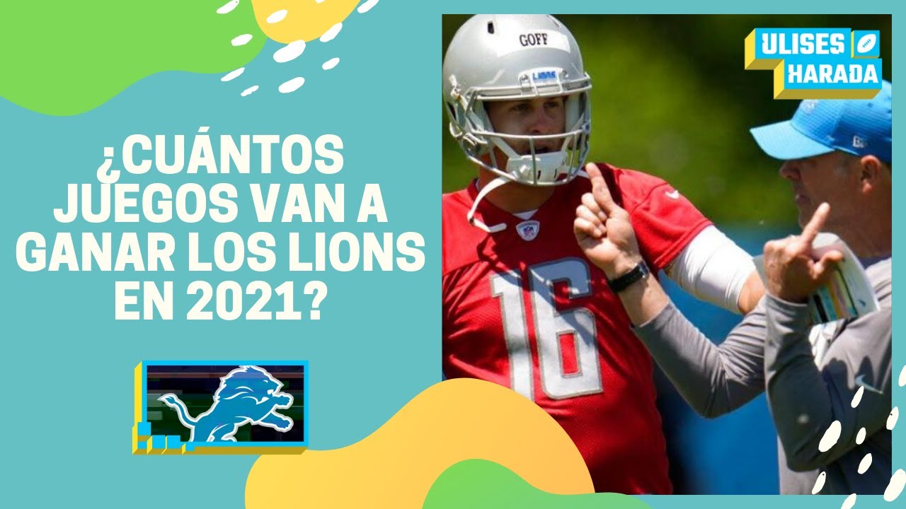 Previo a la Temporada NFL 2021 – Detroit Lions