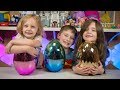 HUGE Easter Egg Surprise Toys Opening Toy Eggs Blind Bags Toys for Boys and Girls Kinder Playtime