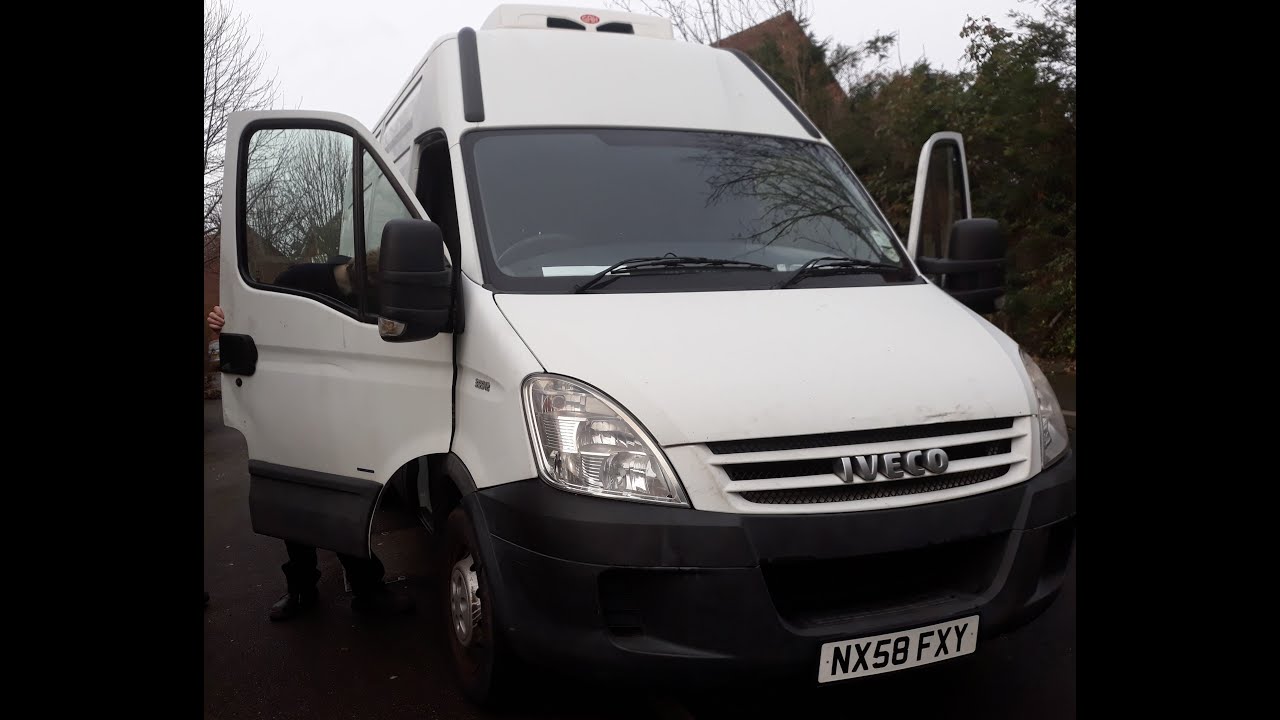 Iveco Daily Fridge van to Camper Vlog 1