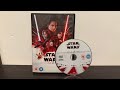 Star Wars The Last Jedi DVD Unboxing - Disney (UK)