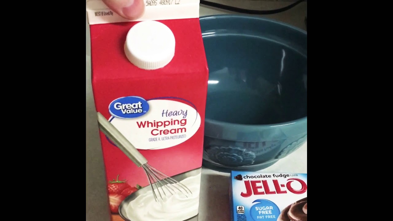 Keto dessert only using 2 ingredients!