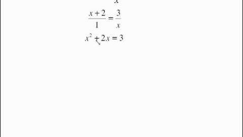 MAT 1033 SOLVING RATIONAL EQUATIONS PART 1.mp4