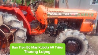 Bán Trọn Bộ Cày Kubota 2602 Đấu Đầu DC60 Lh0795818763