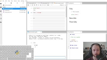 How to use Jupyter Labs and Jupyter Notebooks
