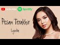 Lyodra - Pesan Terakhir Satu Jam Full Lirik