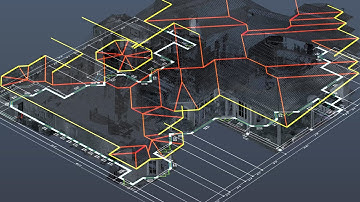 As-Built Documentation of Boca Raton, Florida Residence: 3D Laser Scanned Autocad DWG Files