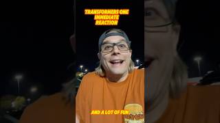 Transformers One - Immediate Reaction | AN ABSOLUTE BLAST