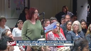RTD gets earful from riders about possible fare increase