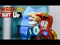 Lego Iron Man Mark 85 Suit Up Scene in Stop Motion