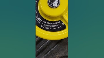 450,000 lb Rated Rigging Block 😱