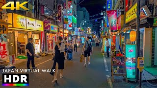 Japan - Tokyo weekend night walk • 4K HDR