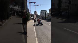 Ausfahrt des Swiss Alps Chapter am Open House von Hess Moto AG Thun