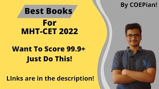 Best Books For Mht Cet 2022 Score 999 By Only Doing This  By A Coep Student  mhtcet2022