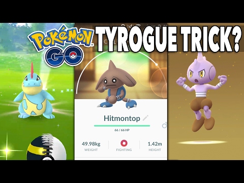 Pokemon Arts and Facts on X: Before Tyrogue's release in Pokemon GO,  Hitmonlee and Hitmonchan had their own candies, being replaced with Tyrogue  candies. Due to Tyrogue not being in Let's Go