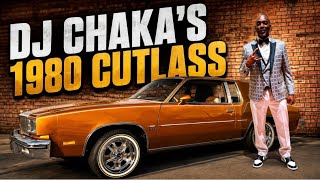 Candy Gold 1980 Cutlass On 17” Reps And Vogues (G Ride With DJ Chaka)
