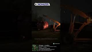 From Transport to Site | Pressure Vessel Unloading in Srinagar Industrial Equipment Video