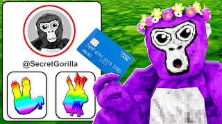 I Spent 10,000 On Secret Gorilla Tag Accounts