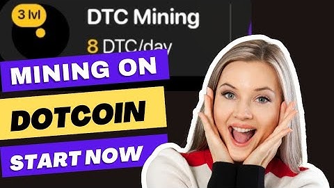 Dotcoin Update Mining Tokens on Dotcoin Tutorial