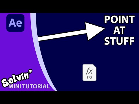 Create an Arrow / Pointer preset for After Effects