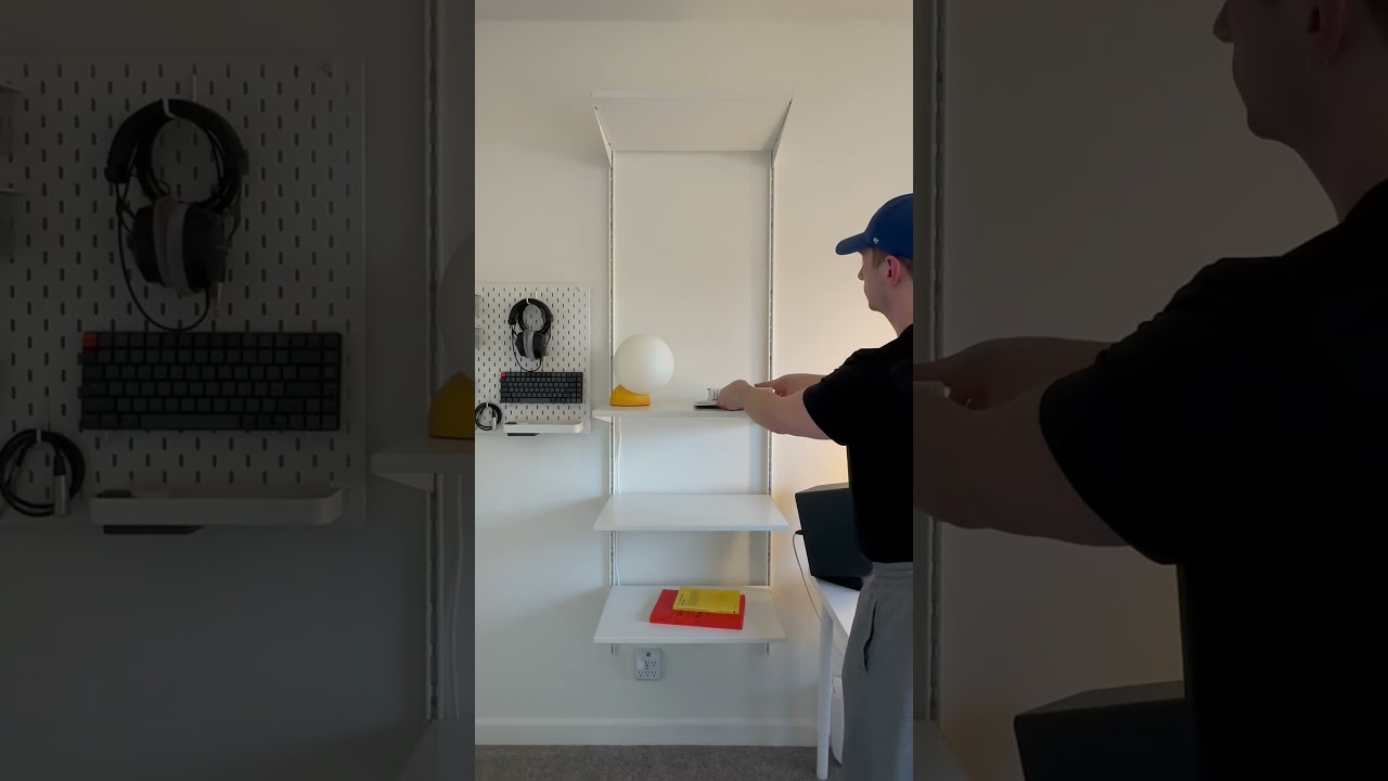 Another @IKEA Boaxel Shelving Unit 🙂 for the office this time 🙃#ikea #shelving #office