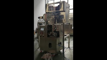 Full automatic triangle pyramid teabag packing machine
