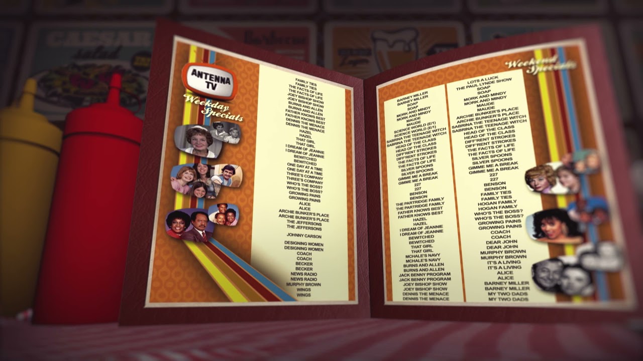 AntennaTV Seconds Menu