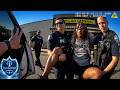 Officers Physically Force Combative Driver Into Patrol Car