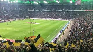 Gladbach- BVB Elf von Niederrhein Gästeblock