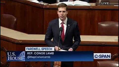 Rep. Conor Lamb (PA-17) Final Floor Speech (Decemb...