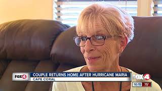 SWFL couple returns home after being stranded in Puerto Rico