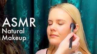 ASMR professional makeup artist does my makeup ​⁠(Unintentional ASMR, real person ASMR) screenshot 4