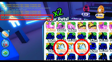 I HATCHED 2 MYTHICAL M-6 PROTOTYPES IN PET SIM X!!! (Roblox)