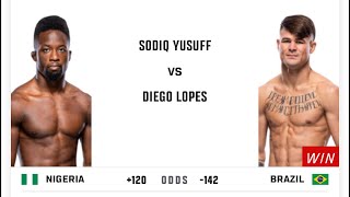 Diego Lopes is the real deal! First round knockout